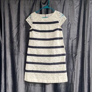 Vineyard vines beautiful dress with anchors and navy stripes